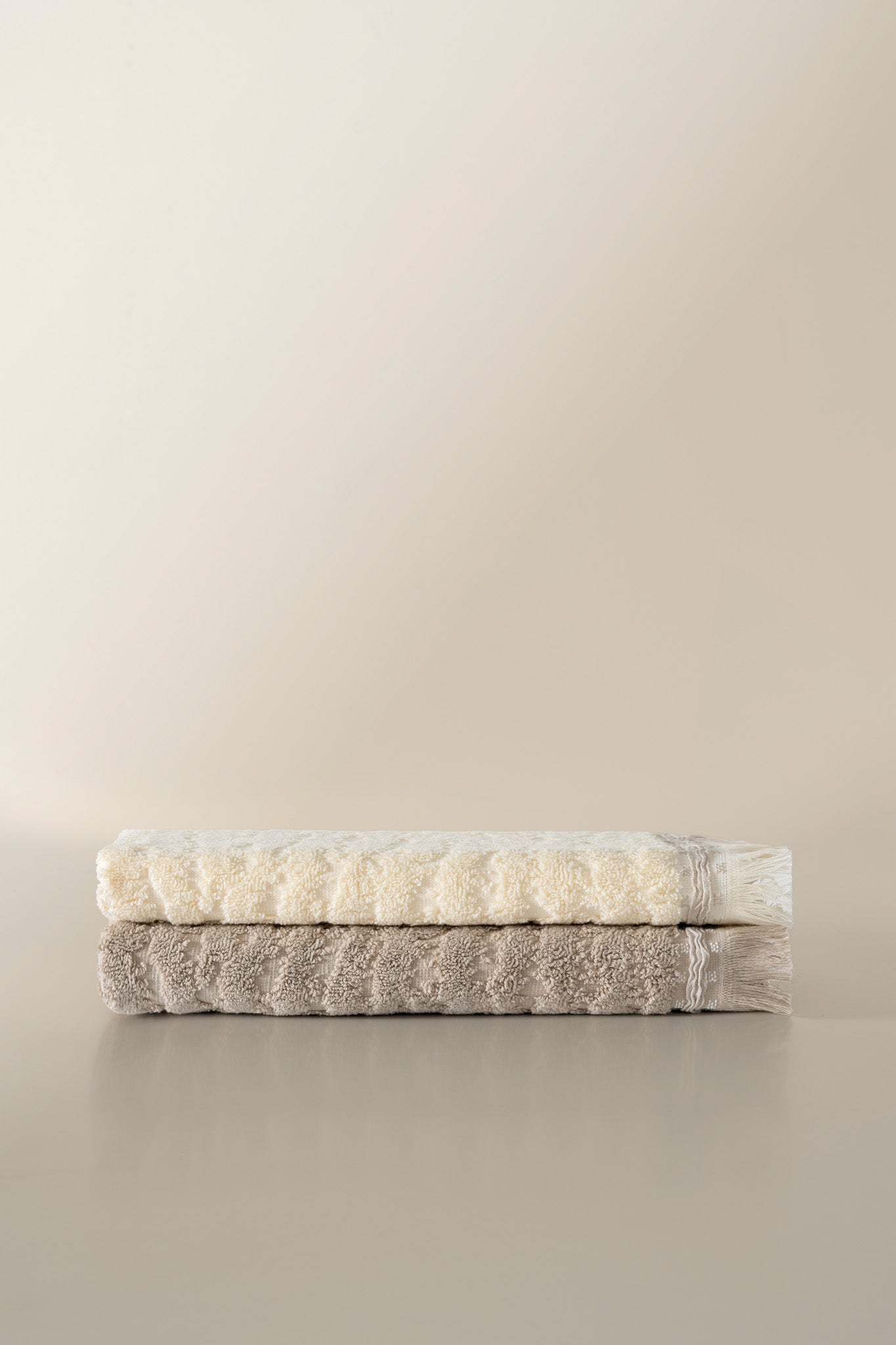 ARACHNE Sand&Cloud | 2'li | 50x90cm | 100% Pamuk | Premium Havlu Seti | Özel Bez Çantası Hediyelidir |