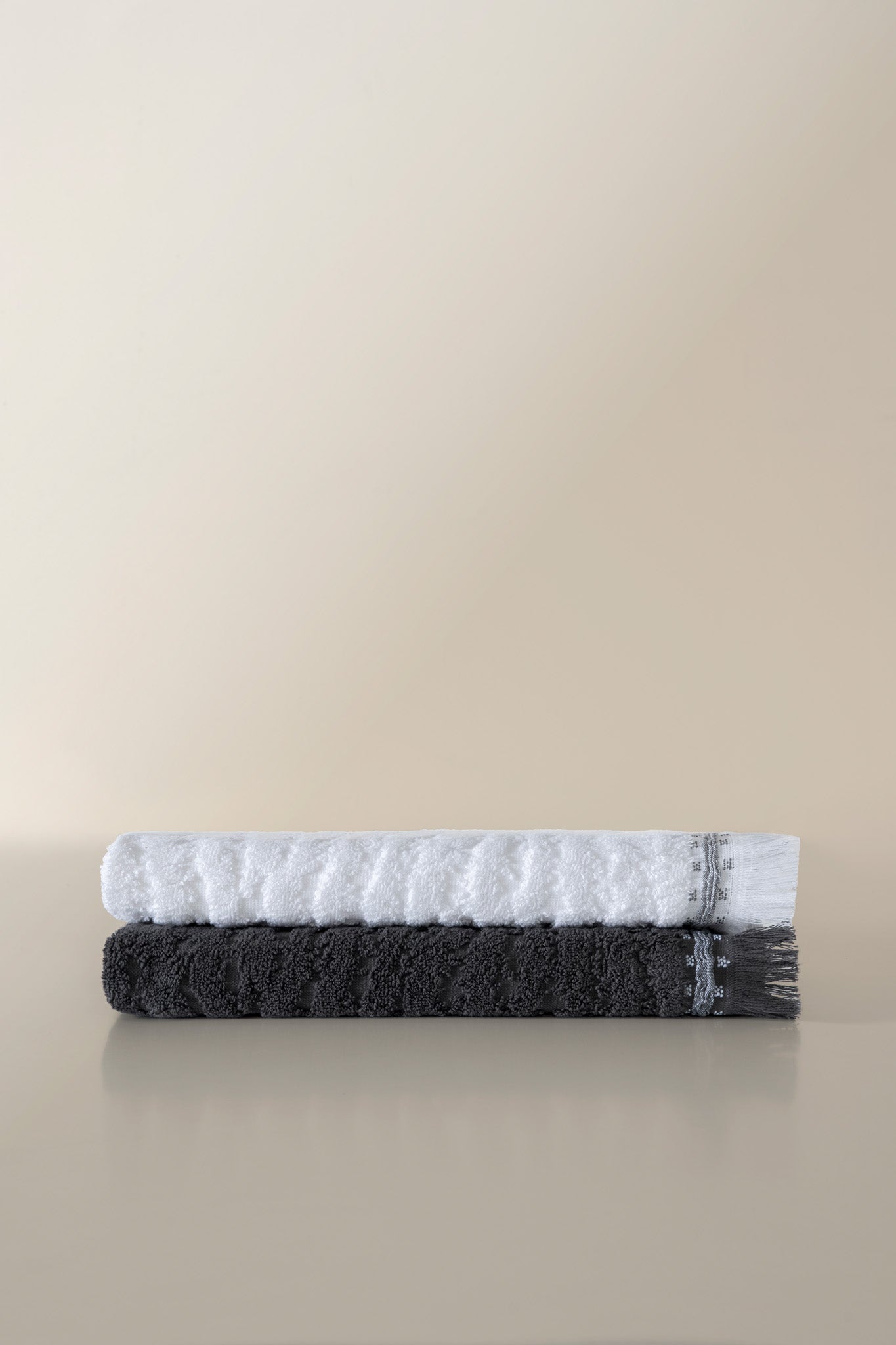 ARACHNE Sand&Cloud | 2'li | 50x90cm | 100% Pamuk | Premium Havlu Seti | Özel Bez Çantası Hediyelidir |