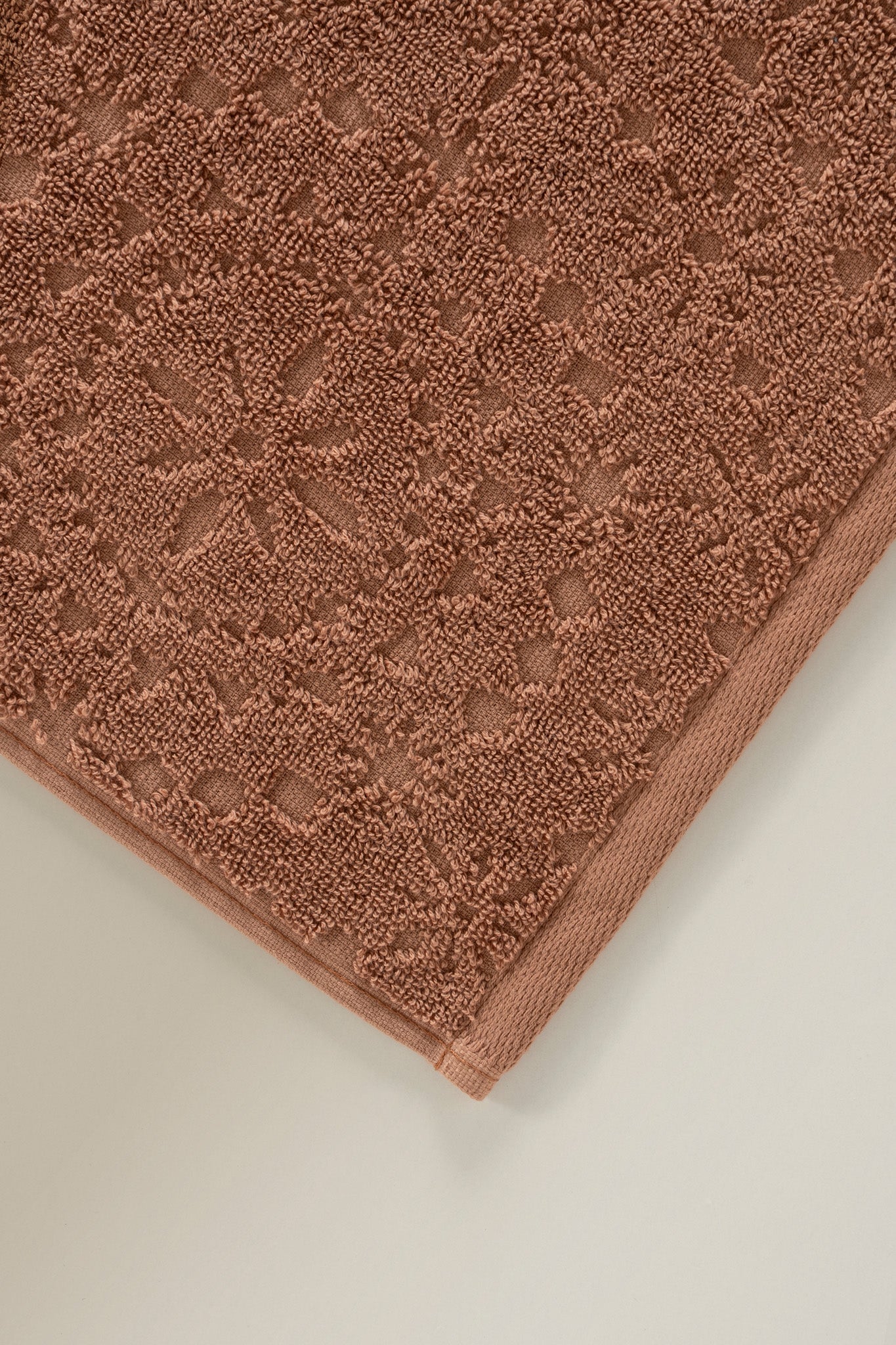 ARACHNE Damask Seri | Tekli | 50x90cm | 100% Pamuk | Premium Havlu Seti |